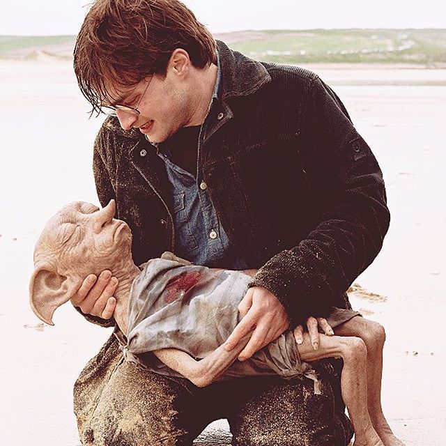 A lovable house elf dies